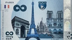 Billete de colección París Tour Eiffel