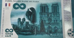 Billete de colección París Tour Eiffel