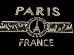Blusa Manga Larga Negra Paris