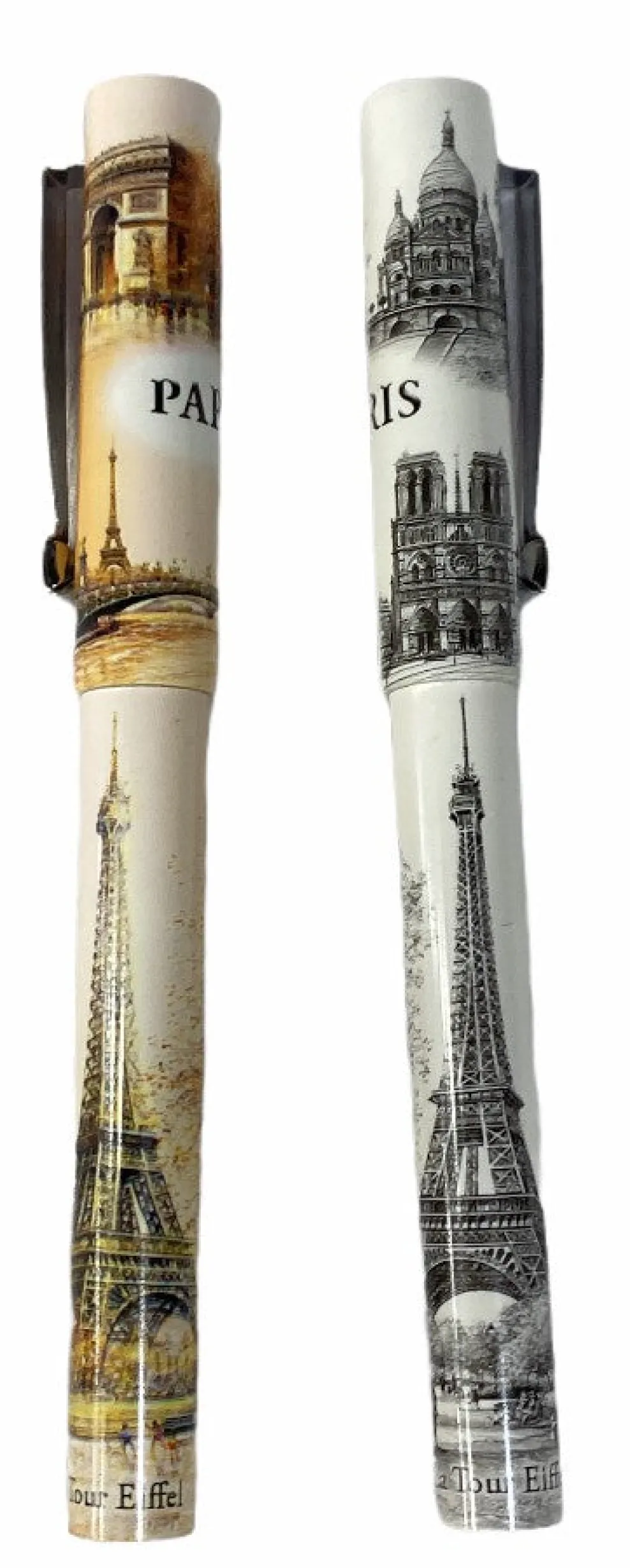 2 bolígrafos Paris Eiffel Tower