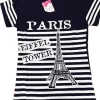 Camiseta azul mariño Torre Eiffel París