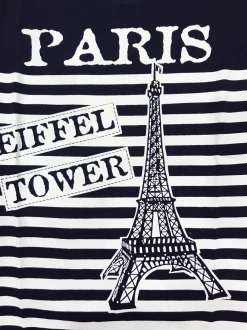 Camiseta azul mariño Torre Eiffel París