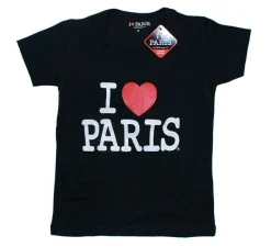 Camiseta Blanca I love Paris