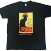 Camiseta la tournée du chat Noir