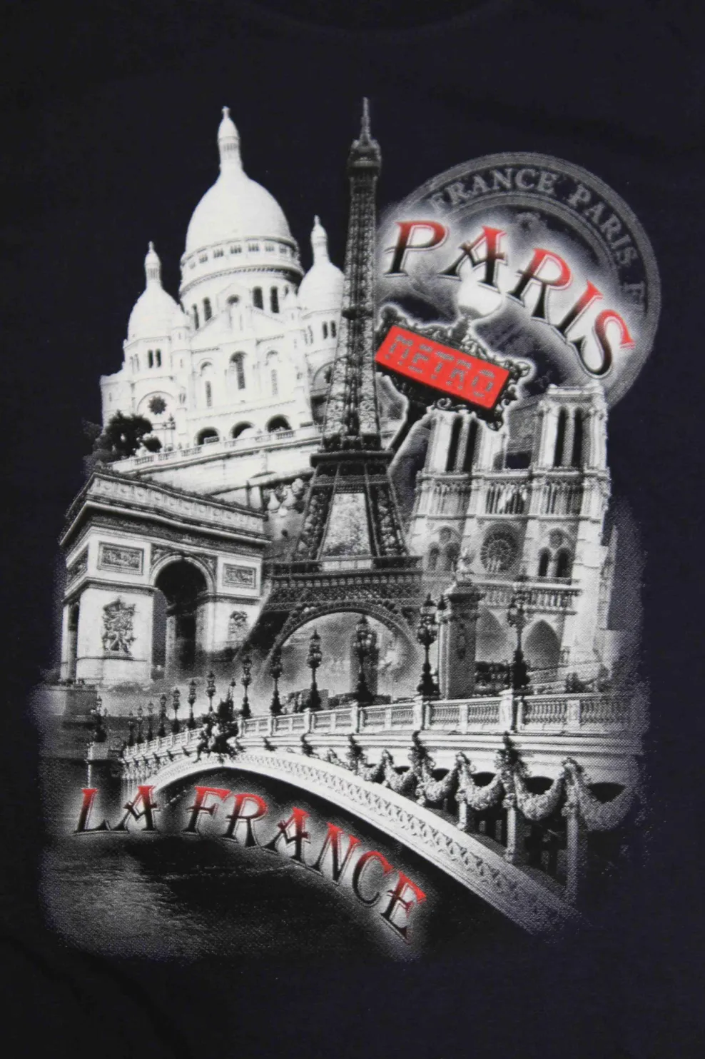 Camiseta Metro París "Mi recuerdo de París"