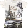 Camiseta Torre Eiffel y Notre Dame