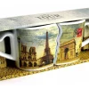 Dúo de tazas vintage Monumentos de París