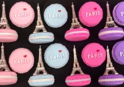 2 imanes Macarrones Souvenir de París