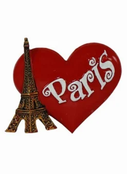 Imán París Corazón
