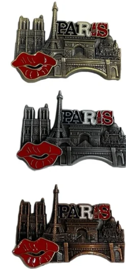 Imán París Torre Eiffel monumentos Besos
