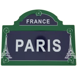 Imán Placas de calles París Torre Eiffel