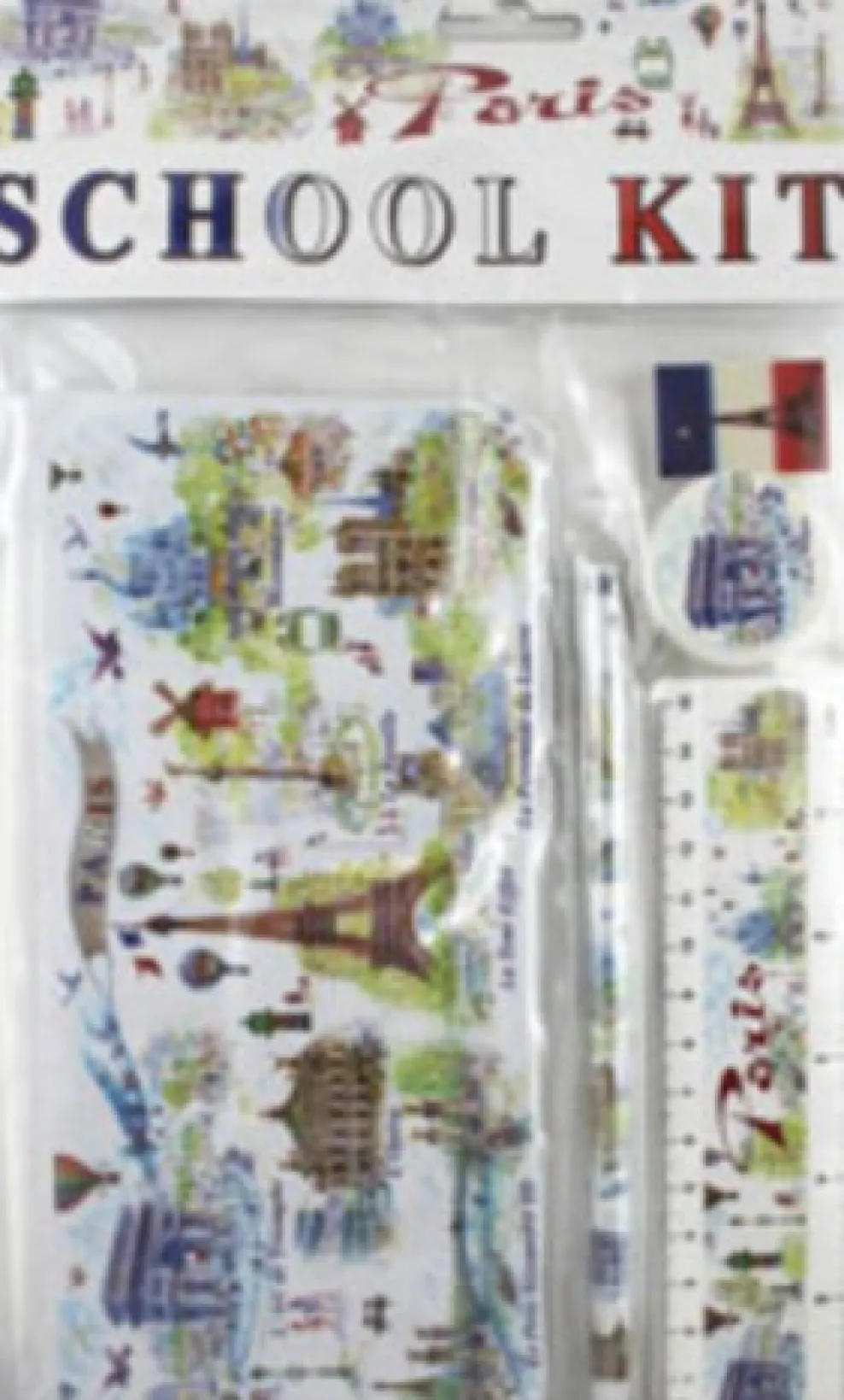 Kit escolar 5 Monumentos de París