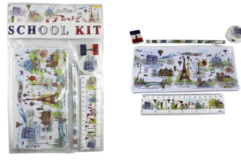 Kit escolar 5 Monumentos de París