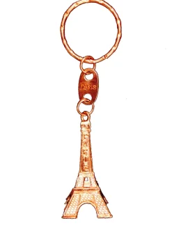 Llavero Torre Eiffel Cobre