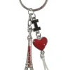 Llavero Torre Eiffel "I love Paris"