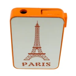Mechero Torre Eiffel metal color fluorescente
