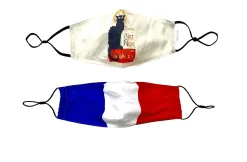 Máscara ajustable de algodón unisex