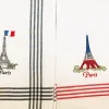 2 Paños Torre Eiffel París bordados