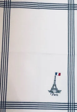 2 Paños Torre Eiffel París bordados