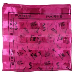 Pañuelo París rosa