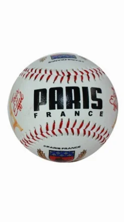 Pelota de béisbol blanca París