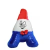 Peluche Torre Eiffel azul, blanco y rojo