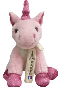 Peluche Unicornio Torre Eiffel París