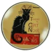 Plato de decoración Gato Negro