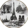 Plato de decoración Monumentos de París
