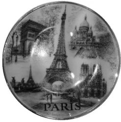 Plato de decoración Monumentos de París
