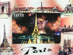 Portafotos Monumentos Souvenir de París