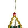 Árbol de Navidad Torre Eiffel dorado
