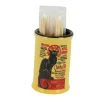 Recipiente para palillos mondadientes Gato Negro