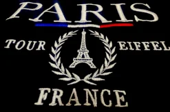 Sudadera bordada Paris FRANCE