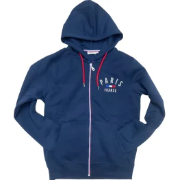 Sudadera bordada PARIS FRANCIA