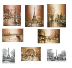 SURTIDO DE 10 TARJETAS POSTALES DE PARÍS