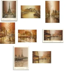 SURTIDO DE 10 TARJETAS POSTALES DE PARÍS