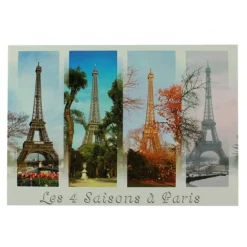 Surtido de 10 tarjetas postales de París