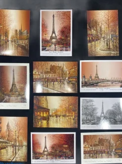 SURTIDO DE 10 TARJETAS POSTALES DE PARÍS