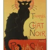 Tarjeta postal Gato Negro