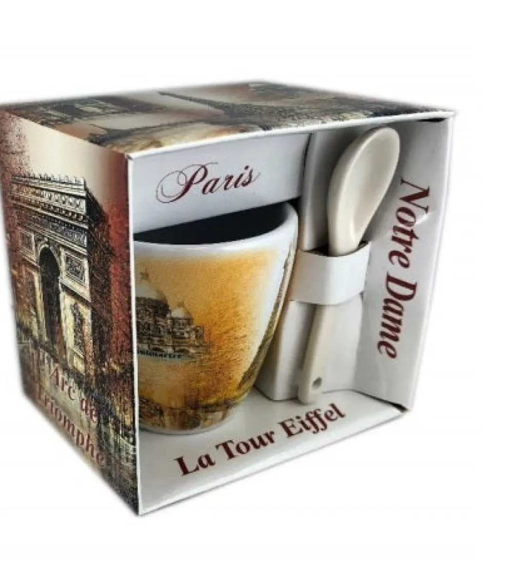Taza de café Torre Eiffel monuments