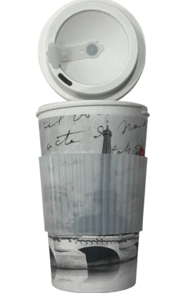 Taza de viaje Ecológica Souvenirs de París