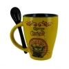 Taza "La Tournée du Chat noir" con cuchara