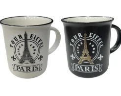 Taza Torre Eiffel Metálica