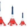 Torre Eiffel azul blanca roja