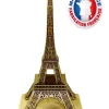 Torre Eiffel de metal 25cm  marbre