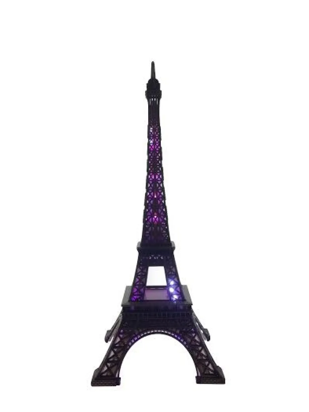 Torre Eiffel luminosa y titilante