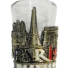 Vaso shot París metal tricolor